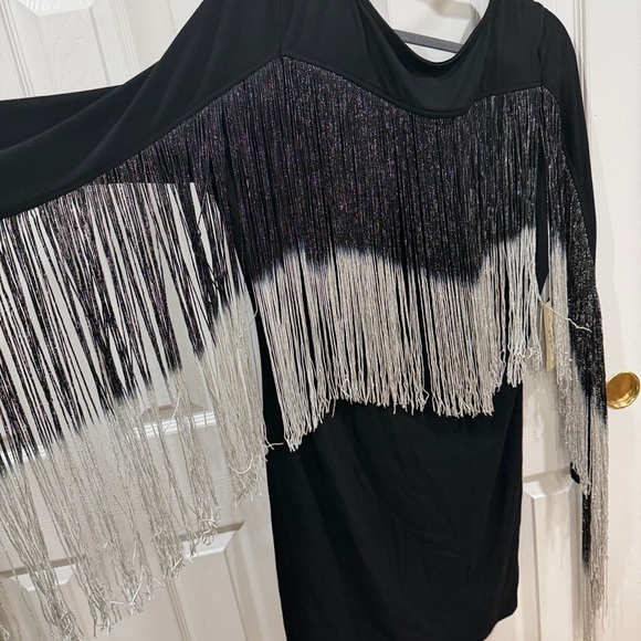 Idyllwind Black Fringe Dress size XL - Picture 10 of 11